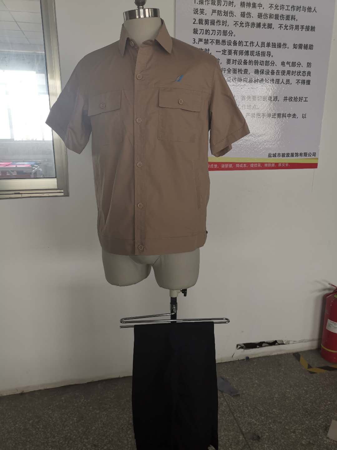 非得辦公牛仔工作服春秋長袖工作服短袖工作服定做樣衣