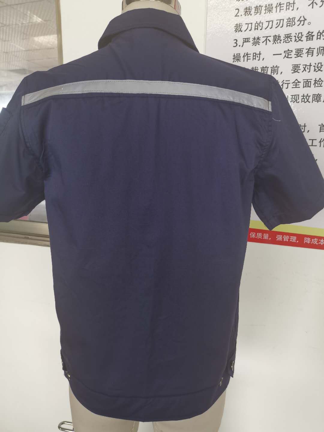 常熟風(fēng)范綠色建筑工作服定做案例款式